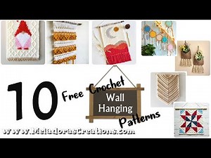10 Stunning Crochet Wall Hangings You Can Make For Free!