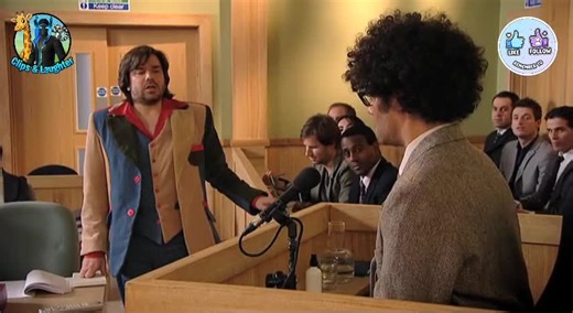 The Hilarious Moss Testimony Scene from IT Crowd