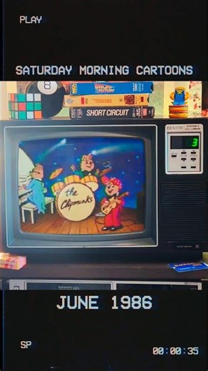 POV: June 1986 Watching Saturday morning cartoons