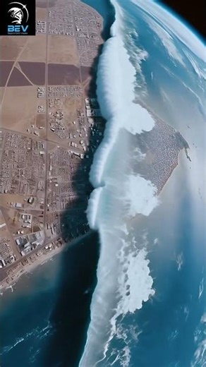💥🌊 Earth Overwhelmed by a Colossal Ocean Wall 😱🚨