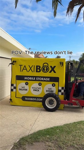The people have spoken and the stars don’t lie ⭐️🔥 TAXIBOX is the easiest move and storage ever 📦 #taxiboxstorage #mobilestorage #movingtips #5stars | TAXIBOX