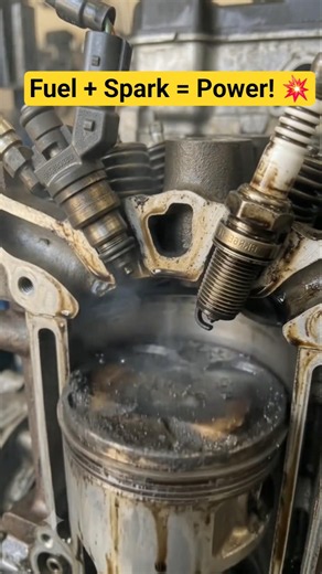 What Happens Inside Your Engine When You Start It? #shorts
