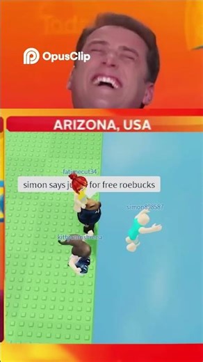 0% Reaction to Simon Says in Roblox 💀#roblox #robloxedit