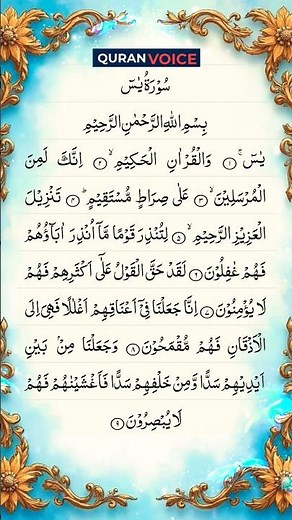 surah Yasin (Yaseen)❤️heart of the Quran#surahyaseen #surah #surahyasin #qurantilawat #ayatulkursi