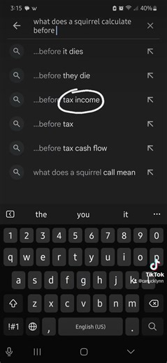 What does a squirrel calculate BEFORE JUMPING!