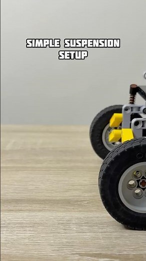 Simple Suspension Setup #lego #technic #legotechnic #suspension