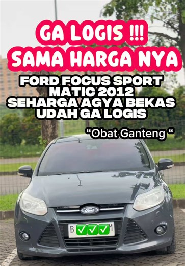 Jarang” nih guys !!! Kesempatan buat kalian Yang mau tampil mewah tapi dapet harga murah. Lebih murah dari Agya bekas Bawa pulang mobil fitur nya 500 jtan Ini mobil nyaman banget Tenaga nya jg ada Dan skrang harga nya ancur banget Jual mobil bekas bergaransi Bebas tabrakan banjir Garansi 1 tahun Ford Focus HB type tertinggi Sport Tahun 2012 Matic Tax on : 09-2025 Matic aman responsif Engine kering Tampilan mewah Ac dingin Fitur all normal Cash & kredit Angsuran 3 jtan ☎️📞087876729107 #ford #for