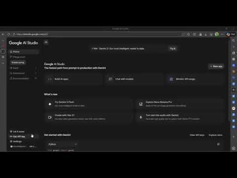 Instructions on how to create and obtain a Google Gemini AI API Key.
