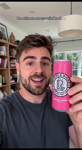 My holy grail for stressful days ☁️ 32mg of pure relaxation. Treat yourself and click the link below to shop! 👇🛍️ #stressrelief #unwindwithme #wellnesshacks #cbddrinks #littlerick