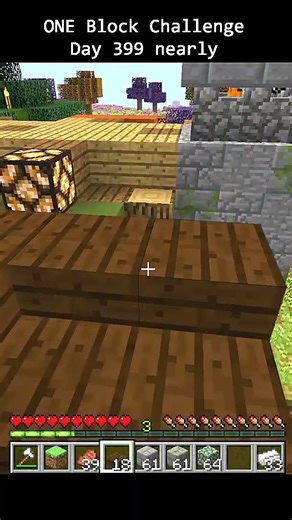 Day 399 Minecraft build challenge - ONE BLOCKS HOUSE BUILD in Minecraft 1.7