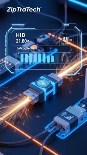 AI Smart Wire Connector 🤖⚡ | Real-Time Voltage & Safety Detection | ZipTraTech #DreamScreenAI