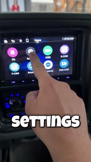 Apple CarPlay Tip! Change the start up screen #truck #carplay ATOTO F7 change logo