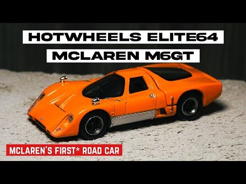 Hotwheels Elite 64 — McLaren M6GT | REVIEW