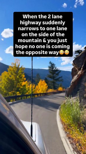 4.2K views · 1.7K reactions | Colorado Roads are something else  Hoping another big truck isn’t coming the opposite direction!  Independence Pass - Colorado #colorado #independencepass #coloradoroadtrip #mountainroad #scenicdrive #roadtrip #roadtripusa #coloradoroads #ohno #passengerprincess #aspen #aspencolorado | The Road To Adventures | Facebook