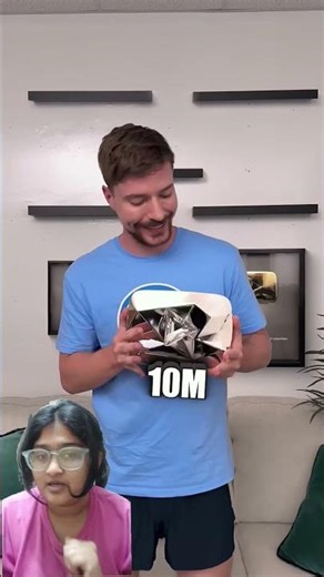 Every YouTube Play Button MrBeast Has😲....#mrbeast #shortsviral #smartphone #unboxing #playbutton