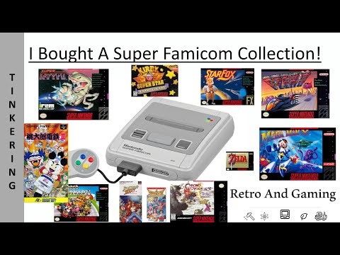 "Fully Functional" Super Famicom Collection!