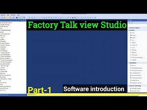 FactoryTalk View Studio || Rockwell Software || SCADA Software Introduction || #Part1