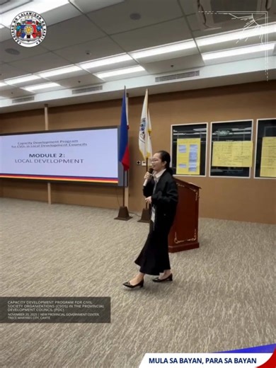 1.9K views · 13 reactions | Capacity Development Program for Civil Society Organizations ( CSOs ) in the Provincial Development Council ( PDC ) November 20, 2025 2/F Function hall , New Provincial Government Center , Trece Martires City , Cavite | Cavite Provincial Information Office | Facebook