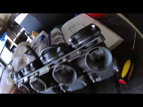 Checking and reinstalling carburetors to Kawasaki Concours 1000