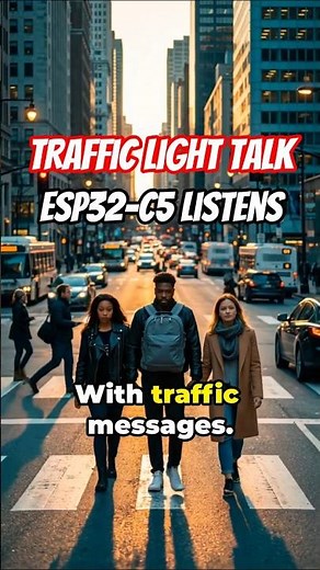 ESP32-C5 Reads Traffic Lights with W5500 Ethernet