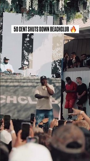 50 Cent brought “In Da Club” to Beachclub in Pointe-Calumet, Quebec #50cent #beachclub #montreal