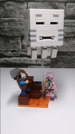 LEGO Minecraft | MINI BUILD | Nether | #1 #LEGO #Minecraft #MOC