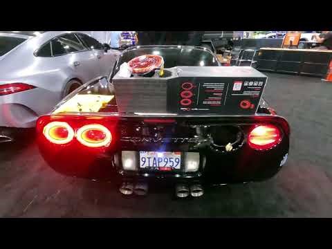 c5 Vette Lights Infinity Lights Install at LA AUTO SHOW 2025 DAY 5