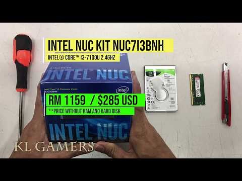 INTEL NUC : A Mini PC Kit NUC7i3BNH Assemble DIY 2019