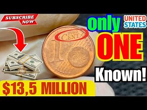 TOP ULTRA RARE 1 EURO CENT COINS WORTH A LOT OF MONEY -COINS WORTH MONEY!
