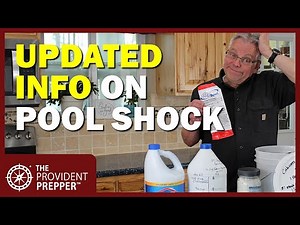 Important Update in Calculations for Disinfecting Water Using Pool Shock