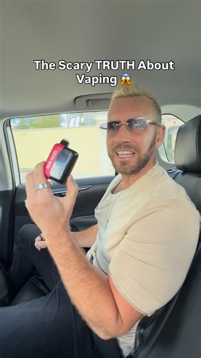 Jeremy Abramson on Instagram: "The TRUTH About Vaping 🥴 This isn’t a vape…it’s an adult pacifier with a USB port. Nicotine from a vape hits your bloodstream in 7–10 seconds, hijacking your dopamine before your logic even loads. That’s why people feel stuck… It’s a dopamine loop: itch → hit → micro-relief → repeat. Meanwhile: 🔹Popcorn lung (yep, that’s real) 🔹Heavy metals + antifreeze chemicals 🔹 Scar tissue building in your lungs 🔹Lower testosterone + higher anxiety 🔹Nervous system depende