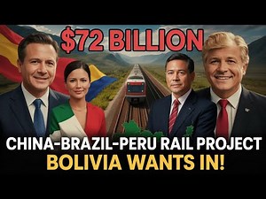 Bolivia Aligns With China, Brazil & Peru on Massive $72B Railway Corridor