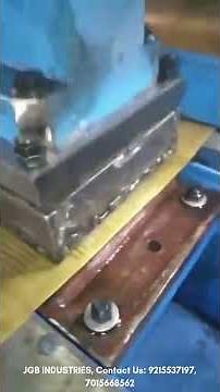Oblong Precision Punching: High-Speed #oblong #perforationmachine #perforatingmachine