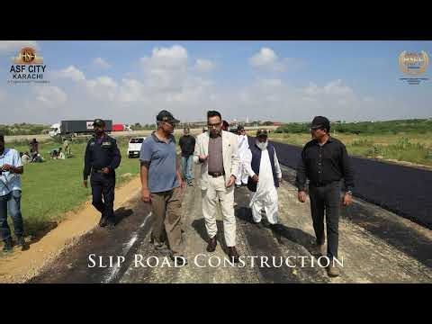 CEO ASF Foundation Brig Arfan Aktar (Retd) visits ASF City Karachi