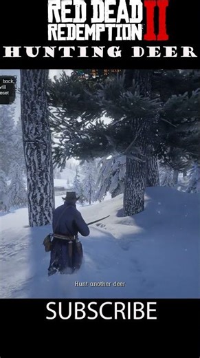 Red Dead Redemption 2 Max Settings - Hunting Deer!!