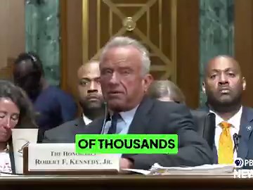 WYDEN: “You’re the Secretary of HHS... and you didn’t know a 3-year-old girl was being s*xually abused on your watch?”RFK JR: “I can tell you there were tens of thousands... who were s*xually abused. The Biden administration lost 425,000 children, and you never complained.”“Why are you suddenly worried about s*xual abuse of children now and trafficking when it was mass promoted under the Biden administration, where they gave 425,000 children to adults without identification?!”WYDEN: “I’m asking 