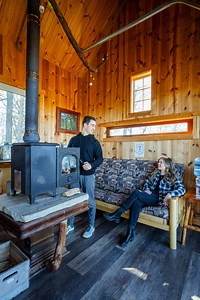 34K views · 1K reactions | Come look around the Raven Rock Cabin! Which feature are you most looking forward to?  Raven Rock Cabin  instagram.com/journey.more Learn more about our rentals: linktr.ee/ravenrockmountain | Raven Rock Mountain | Facebook