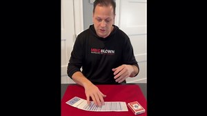 Ted's Sterling Magic Professional Gaffed Deck Kit for Beginner to Pro Magicians, Appearing, Teleporting and Transforming Trick Cards (Red Classic Svengali)