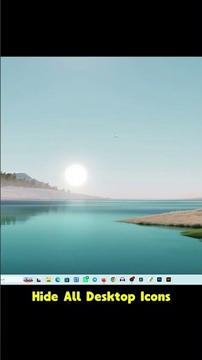 How to Hide and Unhide Desktop Icons in Windows 11