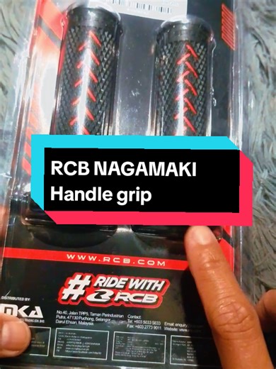 nakaorder din neto sa wakas🙏❤️ #RCB #rcbhandlegripuniversal #motorcycle #nagamaki #indonesia