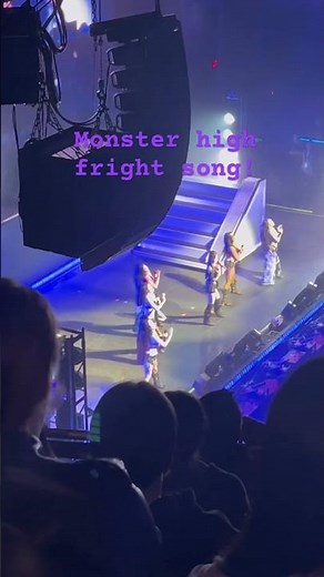 Monster high fright song by #katseye #concert #fyp