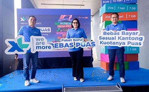 XL Axiata Luncurkan Paket Bebas Puas, Pelanggan Bebas Pilih Paket Sepuasnya