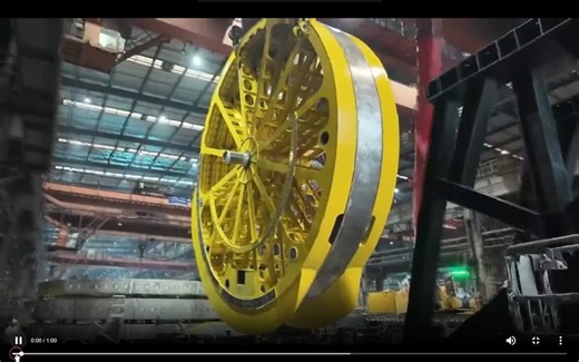 Shanghai Construction Steel Structure has successfully undertaken and delivered the submarine cable laying system, which not only promotes key progress in the project, but also sets a model for… | HE WEN