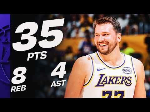 Luka Dončić Drops 35 Points, Carries Lakers to Win Over Knicks | March 8, 2026