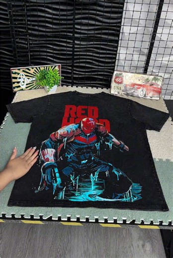 Jason Todd Red Hood Oversized Tee for DC Fans