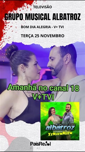 #paisrealeditora #albatroz #tvi | Albatroz