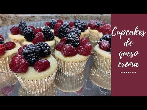 HOW TO MAKE CREAM CHEESE CUPCAKES