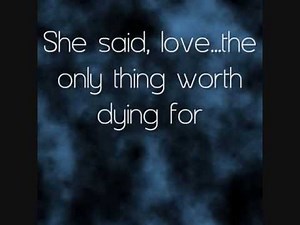 William Control-Love is worth dying for [Lyrics]