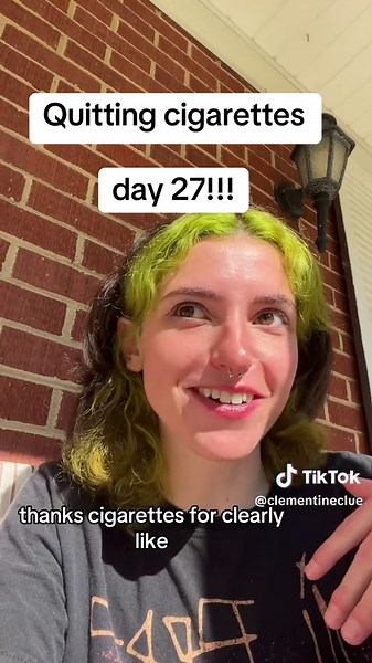 Some things I’ve noticed since quitting cigarettes. If you’re thinking of quitting I really recommend nicotine gum. It’s been so helpful. #quittingsmoking #smokefree