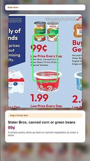 Stater Bros Weekly Ad (7/29/26 - 8/4/26) Top 5 Deals #shorts